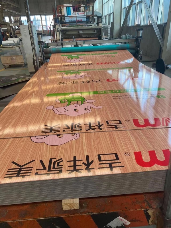 Hölzernes Granit PET zusammengesetzte Aluminiumplatte für Signage Innen-3MM 5MM gebürstet