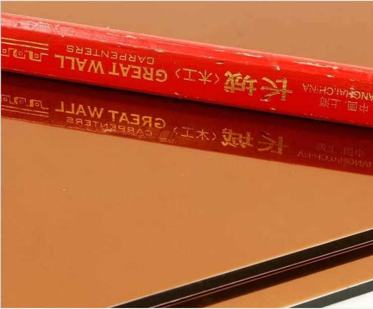 1.5 mm-8 mm Dicke PVDF-Aluminium-Verbundplatten für langlebige Leistung