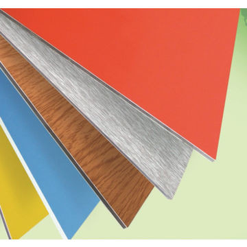 PE-Aluminium-Verbundplatten korrosionsbeständig in verschiedenen Farben