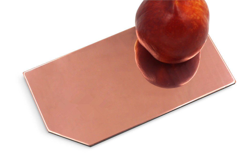 Spiegel ähnlich Aluminium-Panel PE PVDF Beschichtung 0,3 mm Aluminium Silber Kupfer Gold