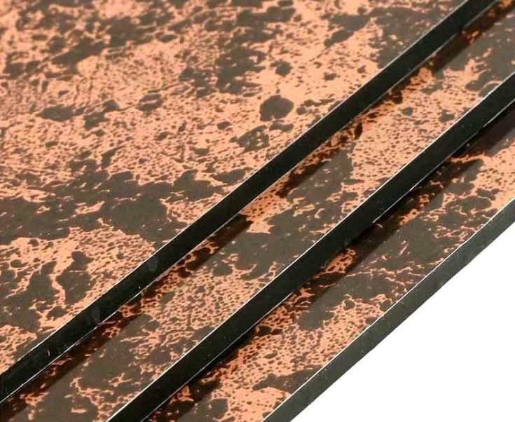 In Lager 1220*2440mm Marmor-Aluminium-Panel PVDF beschichtet, Wärmedämmung & UV-beständig für Vorhangwand CE-zertifiziert