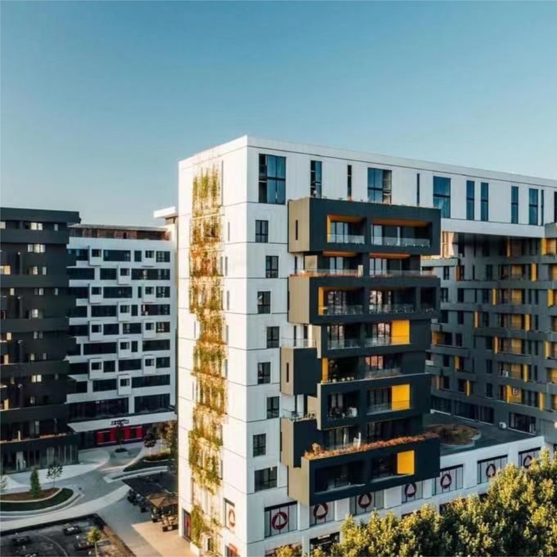 Acm/Acp PE PVDF Aluminium-Kunststoff-Verbundplatten mit Polyester-Kern für Gebäude