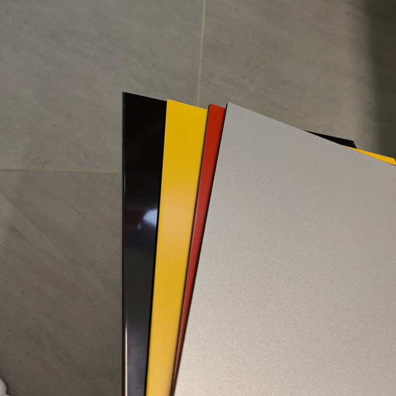 Alucobond-PVDF-Aluminium-Verbundplatten mit unzerbrechlichem Kern und glänzender Oberfläche