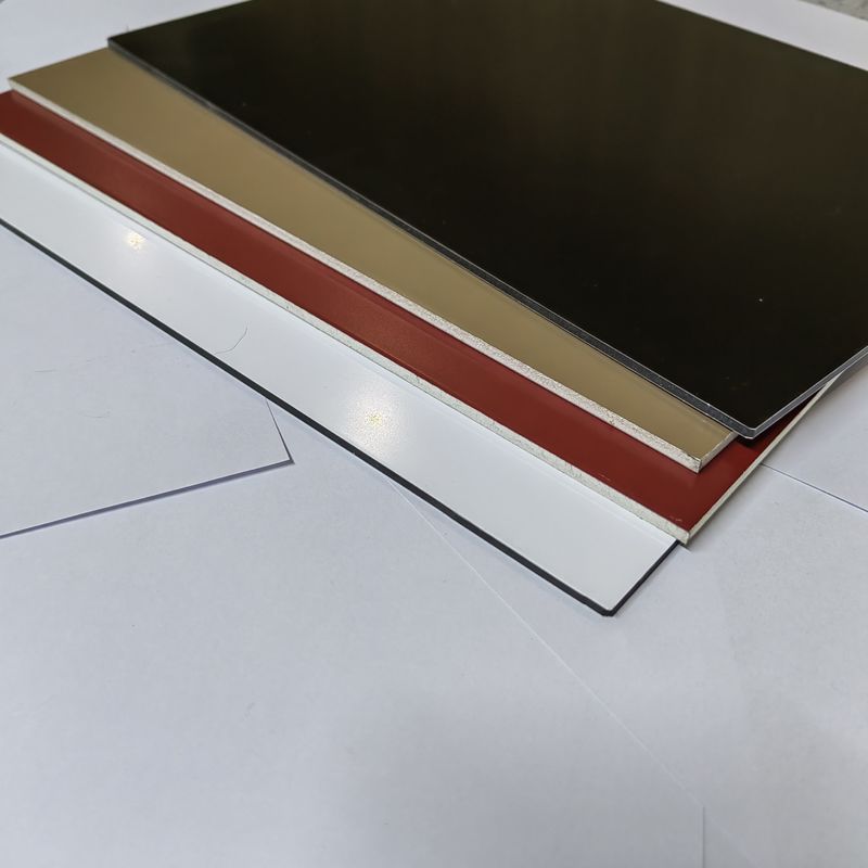 Fabrik-Direkt-Maßgeschneiderte Aluminium-Verbundplatte 4x8 ft ACP/ACM Kostenlose Probe 3 mm 4 mm für Wandverkleidung Dekoration