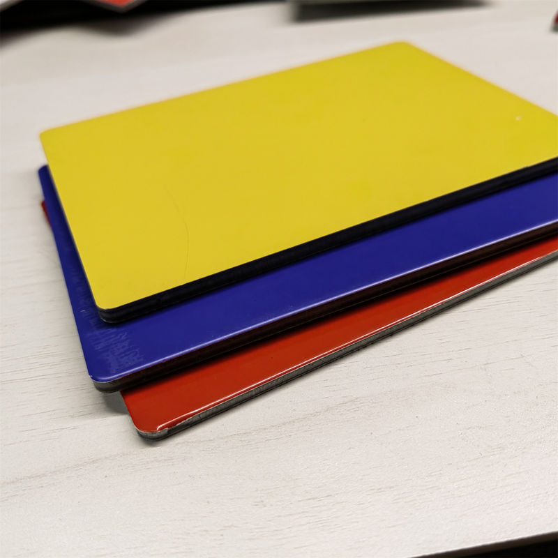 Fabrik-Direkt-Maßgeschneiderte Aluminium-Verbundplatte 4x8 ft ACP/ACM Kostenlose Probe 3 mm 4 mm für Wandverkleidung Dekoration