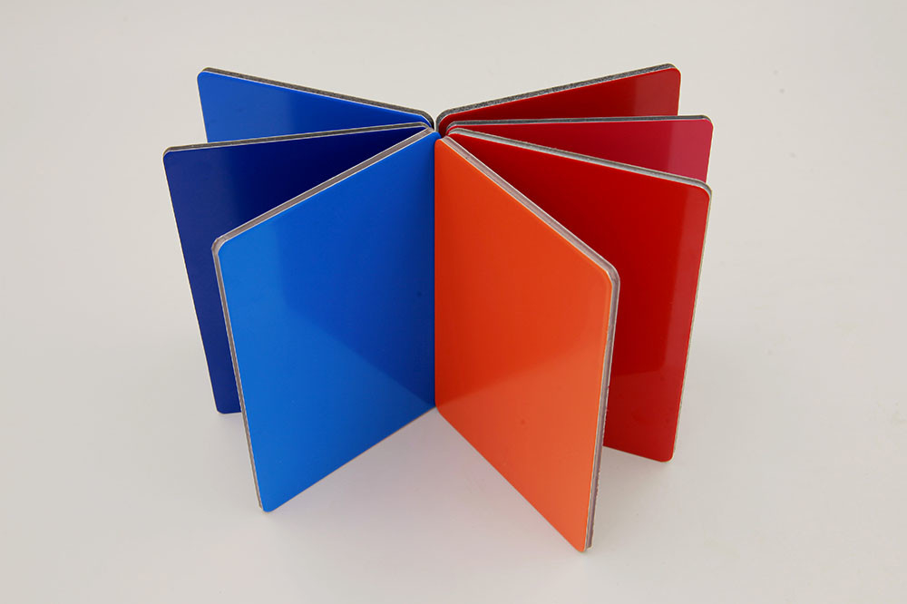 Pvdf Aluminium-Verbundplatte Feuerdichte Kern verschiedene Farben
