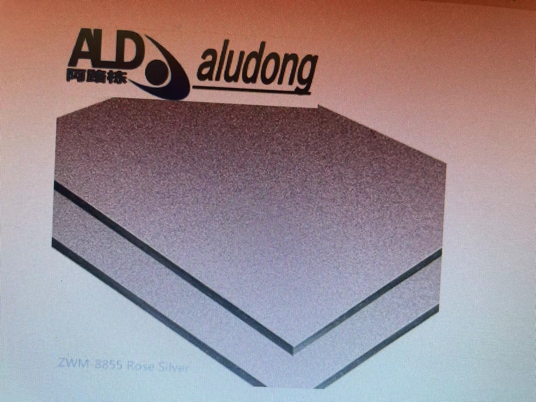 Advanced Solid Aluminium Sheet mit einer breiten Palette von Größen und Nano-PVDF-Beschichtung für leichte Konstruktion und Langlebigkeit
