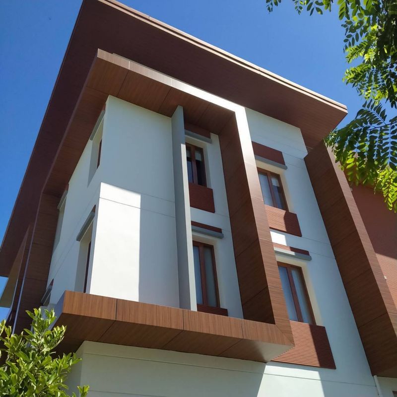 Alucobond Standard A2 feuerfeste Aluminiumverbundplatte ACM 4 mm, leichtes Gewicht für Vorhangwand