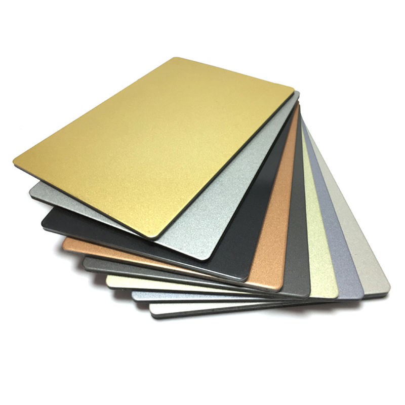 Hot Sale Aluminium-Verbundplatten 4x8 ft PVDF PE beschichtet feuerfest Leichtgewicht