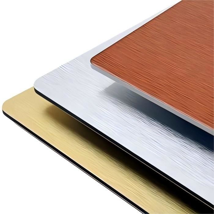 OEM-kundenspezifisches eloxiertes ACP 3 mm, PVDF-Beschichtung, kratzfest für die Dekoration von U-Bahn-Halle-Hotels