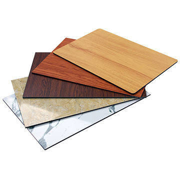 Herstellung von Aluminium-Verbundplatten aus Holz aus Alucobond-Zeichnung zur Verkleidung von Vorhangwänden
