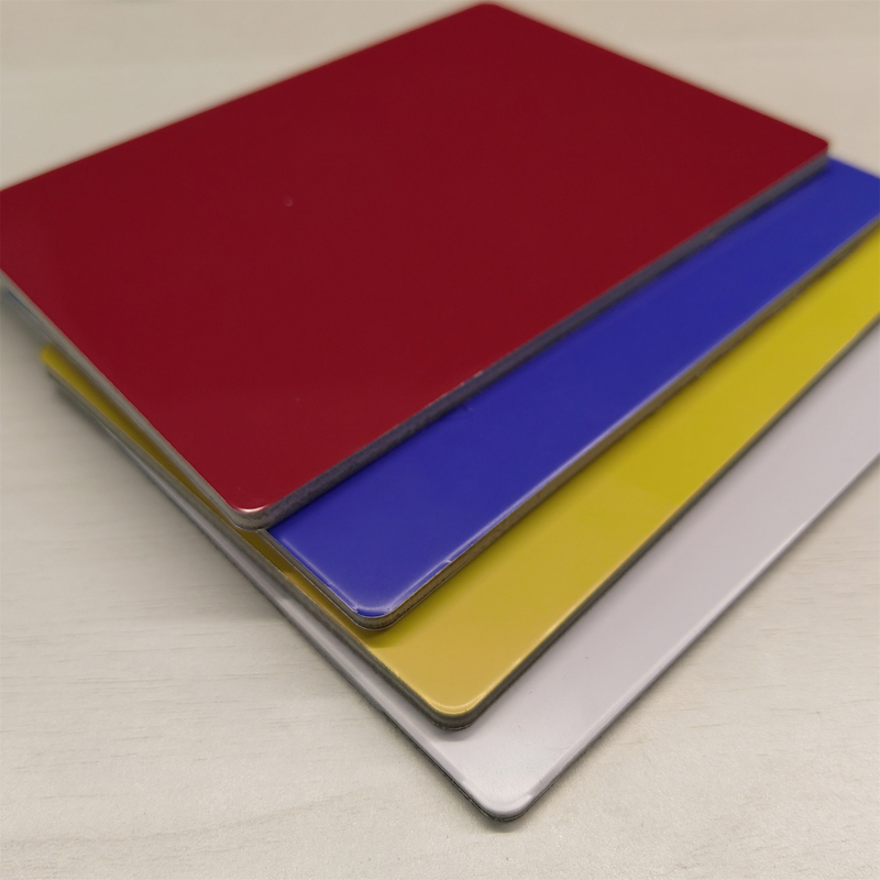 1220*2440*4*0.21mm PVDF Aluminium-Verbundplatten ACP / Acm Für Wandplatten und Außendekoration