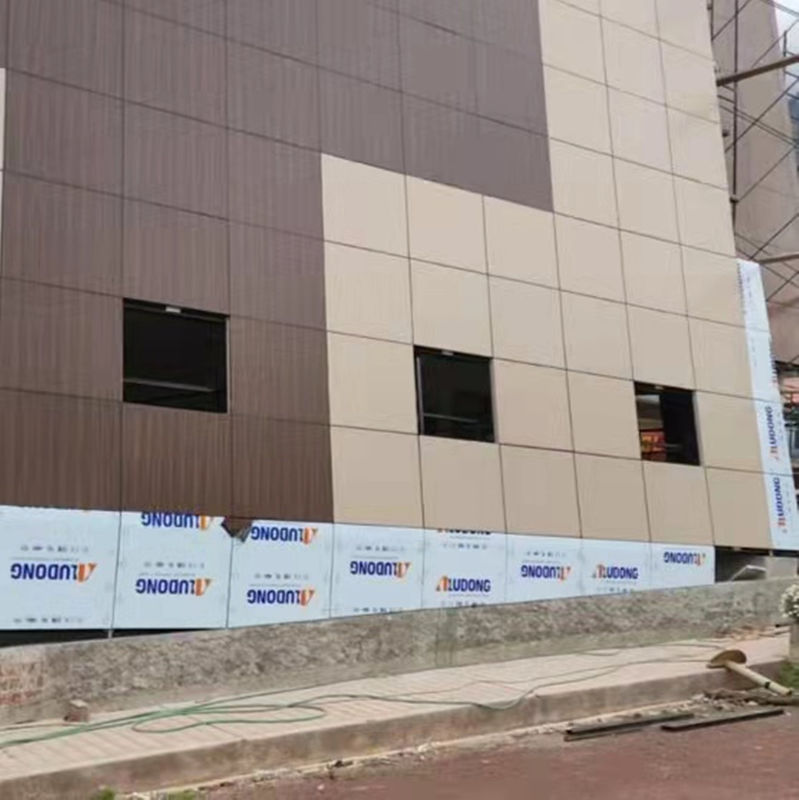 Feuerdichtes PVDF-Aluminium-Verbundwerkzeug der Klasse B1 für Außenwanddekoration