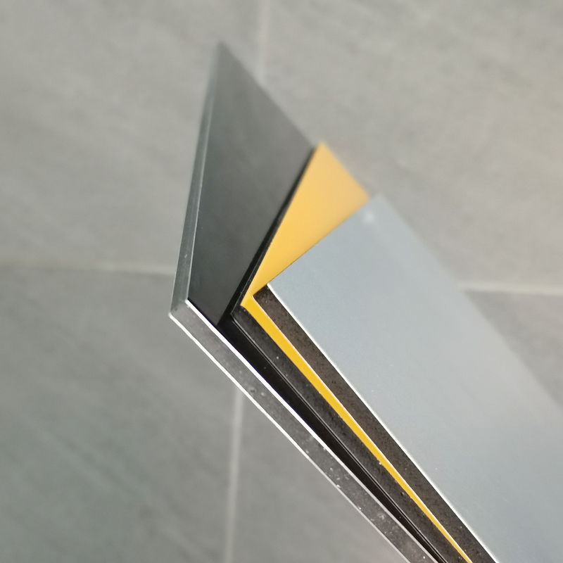 Kostenlose Probe erhältlich, maßgeschneiderte 4mm Aluminium-Verbundplatte ACP/ACM