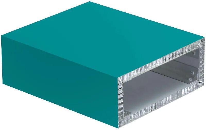 Aluminium-Wabenplatte für Decken, Dächer, Innen- und Außenwände usw.