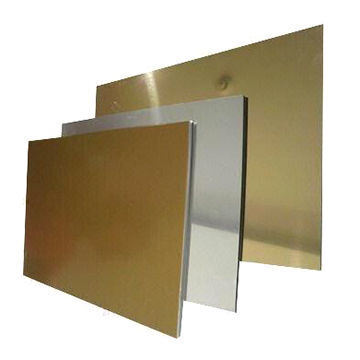 In Lager Aluminium-Plastikplatten 4 mm Dicke, PE PVDF beschichtet, wasserdicht & schalldicht für Hotelwand 24/7 Unterstützung