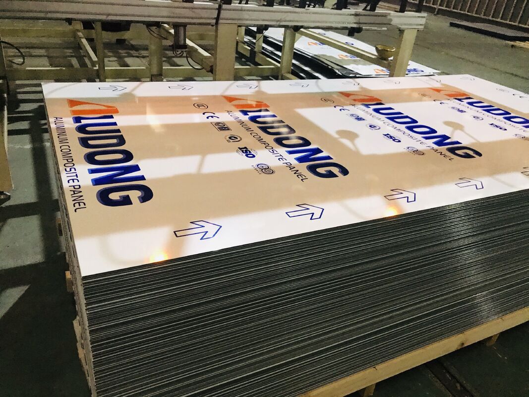 Griechenland Qualität PE-Aluminium-Verbundplatten für Schilder und Innenarchitektur