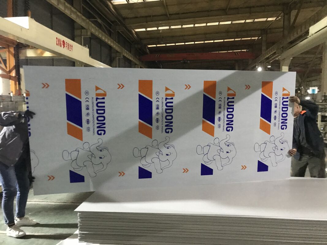Griechenland Qualität PE-Aluminium-Verbundplatten für Schilder und Innenarchitektur