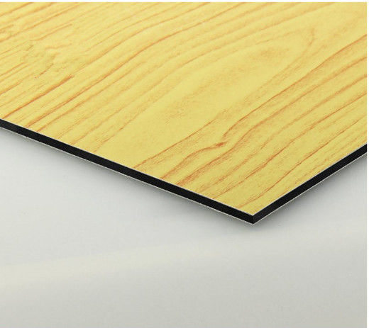 OEM-Fabrik Holzkorn ACP 4mm, PVDF-Beschichtung, Kratzfeste Oberfläche für Außen-Innenwandverkleidung Bestseller
