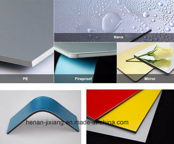 OEM & ODM Akzeptiert Direkthersteller 3mm 4mm PE/PVDF beschichtete Aluminium-Verbundplatten ACP-Blatt für Wandplatten