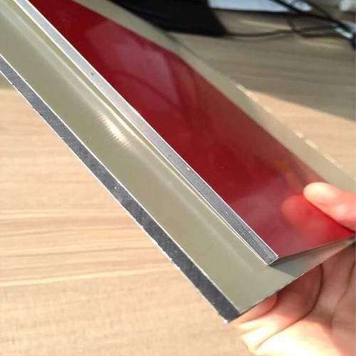 Feuerfest FR B1/A2 AKP Herstellung Alucobond Drawing Aluminium Composite Panel für Verkleidung, Vorhangwand, Scheiben und Innendekoration