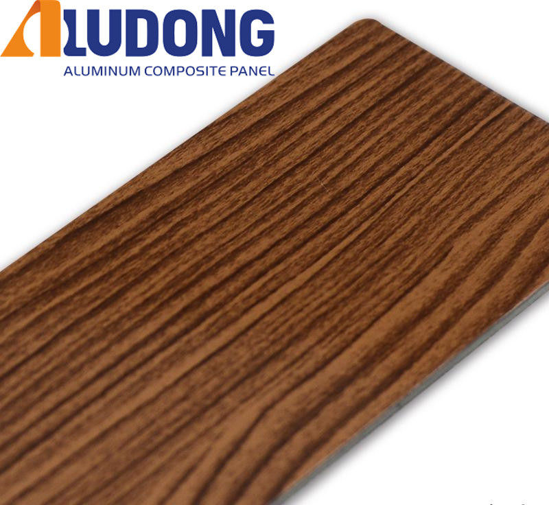 Hot Sale Holz Aluminium Panel 3mm, Nano Beschichtung, umweltfreundlich & Wetterbeständig für Villa Fassade schnelle Lieferung