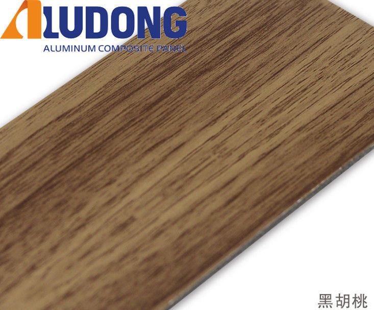 OEM Custom 1220*2440mm ACM Panel PE PVDF Coating, Wood Grain Option, for Ceiling & Interior Decor Factory Price