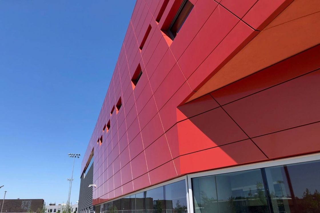 Hochglanz Aluminium-Verbundplatten mit PVDF-Beschichtung Endschutz für Ihre Gebäude Oberfläche