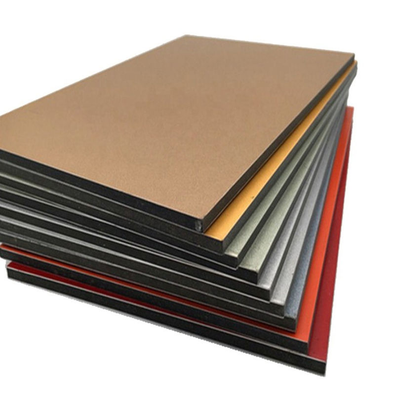 Bestseller ACP-Panel PE PVDF beschichtet Aluminium-Verbundplatten 4x8 Ft Baustoff für Innen- und Außenwanddekoration