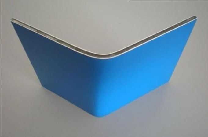 Zusammengesetzte Aluminiumplatte für UVseiten-Farb-Polyester des druckenzwei behandelte