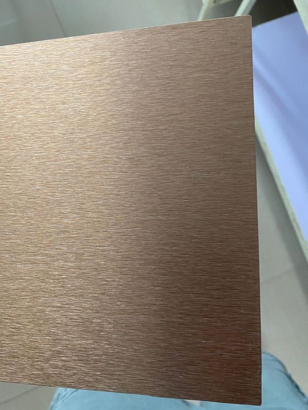 Verbessern Sie die Ästhetik Ihres Gebäudes mit gebürsteten Aluminium-Verbundplatten