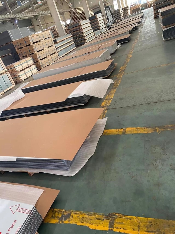 Zusammengesetzte Aluminiumplatte hölzerne Farbe-ACPs mit Faux-Innenausstattung