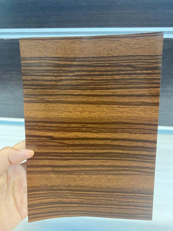 Holz färbte zusammengesetzte Aluminiumbreite PVDF Platten-1.57m