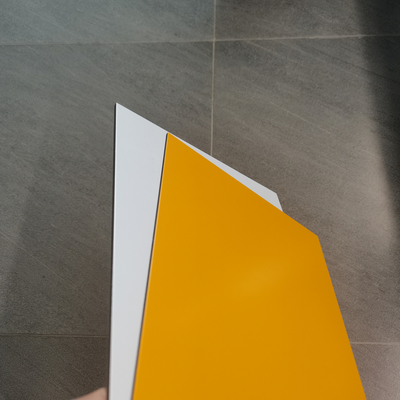 zusammengesetzte Aluminiumplatte 4mm Stärke-PVDF für Umhüllung 0,21 Millimeter x 0,21 Millimeter