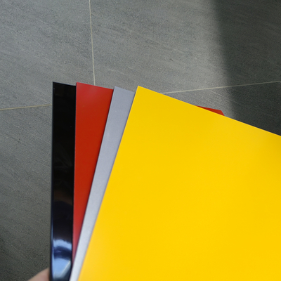 Glanz PET zusammengesetzte Aluminiumplatte 1220*2440*3mm für Innenausstattung