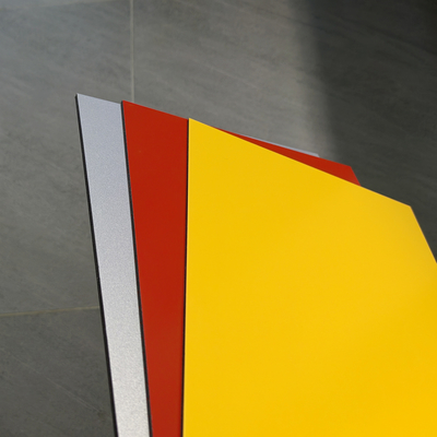 3mm Acm PVDF zusammengesetztes Platten-AluminiumpET-Innenwand dekoratives 1250mm
