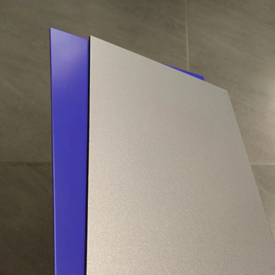 zusammengesetzte Aluminiumplatte 4mm ACPs mit PVDF-Beschichtung für Außenwand-Umhüllung
