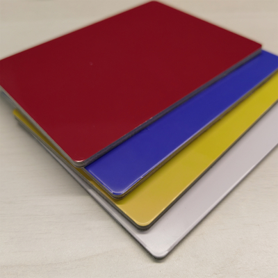1220*2440*4*0.21mm PVDF Aluminium-Verbundplatten ACP / Acm Für Wandplatten und Außendekoration