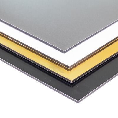 Kostenlose Probe erhältlich, maßgeschneiderte 4mm Aluminium-Verbundplatte ACP/ACM