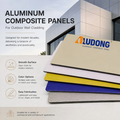 ALUDONG Aluminium-Verbundplatte mit Euro-Standard und Qualität