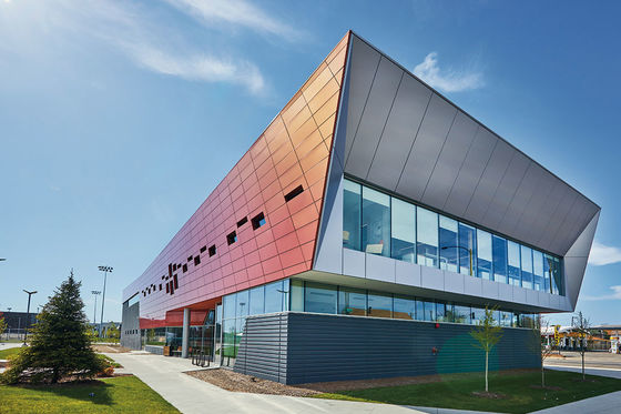 PE-beschichtete, leichte und elegante Aluminium-Verbundplatten für den modernen Bau