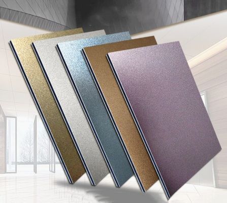 Architektonische zusammengesetzte Platten Pvdf