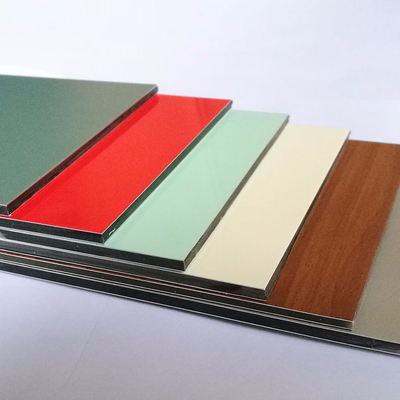 Nano-zusammengesetzte Aluminiumplatte PVDF für Umhüllung